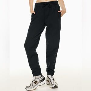 TNA fleece boyfriend fit joggers